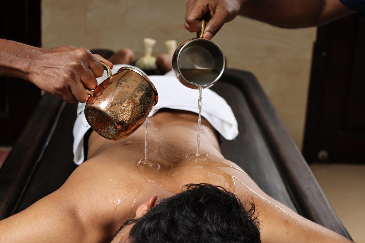 Dhanyamla Dhara Ayurvedic treatment | Wellness Haven