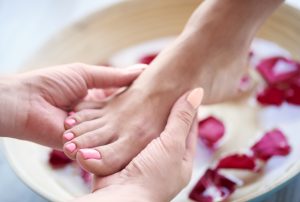 Foot reflexology in jvc