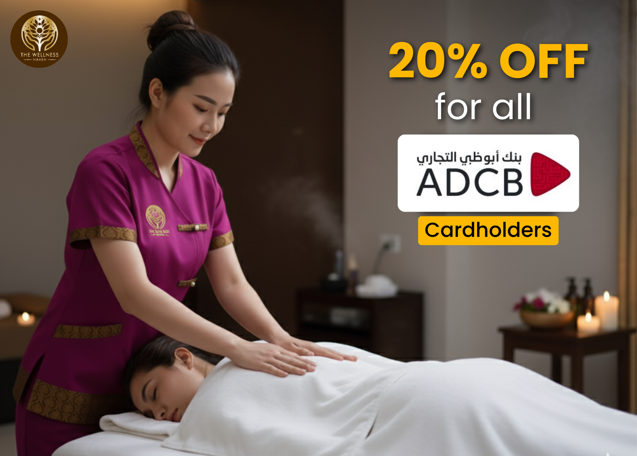 Exclusive 20% Off for ADCB Cardholders