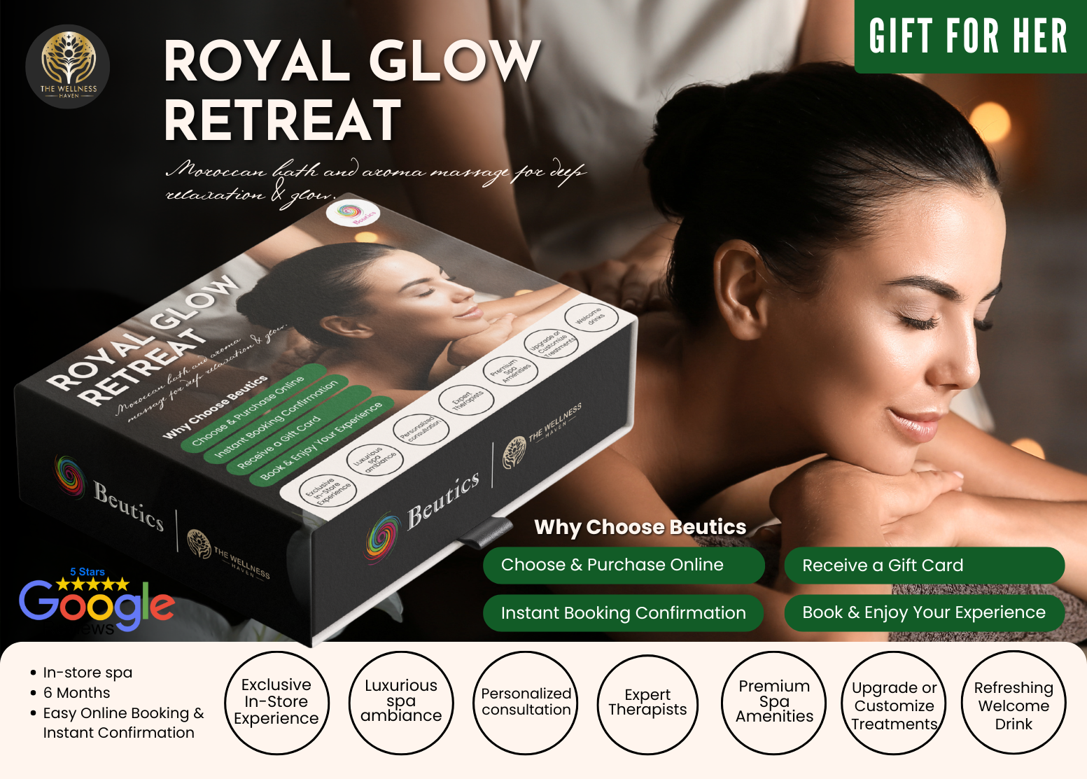 Royal Glow Retreat at Wellness Haven Spa