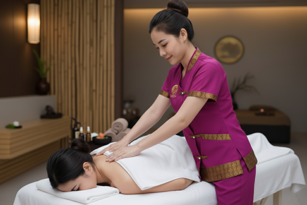 Back and shoulder Massage JVC - Wellness Haven