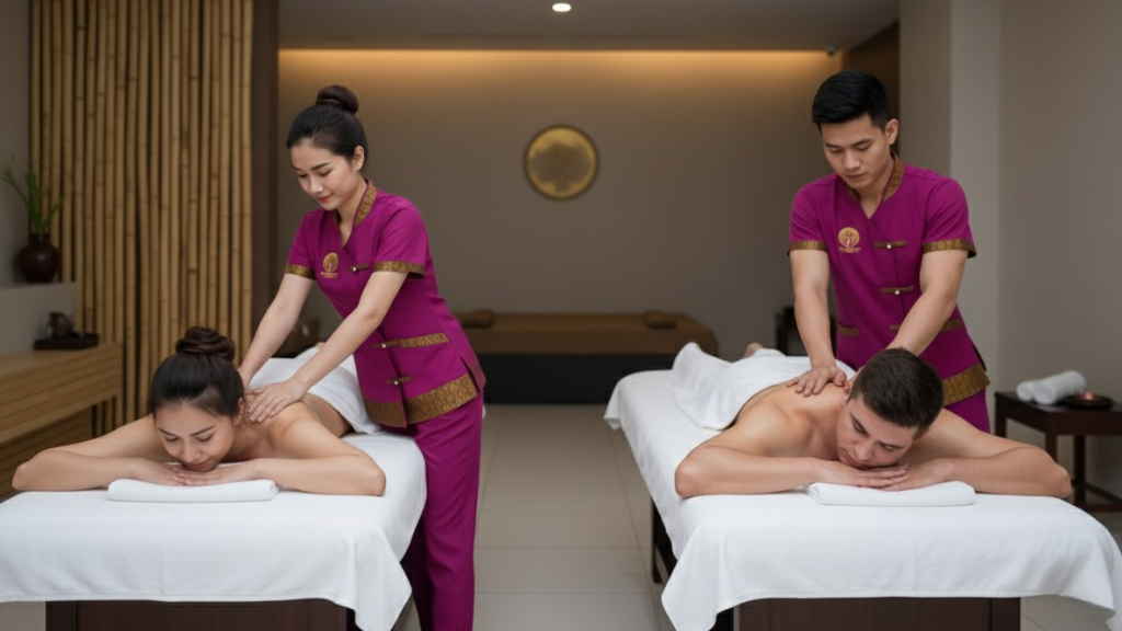 Couple Sports Massage JVC - Wellness Haven