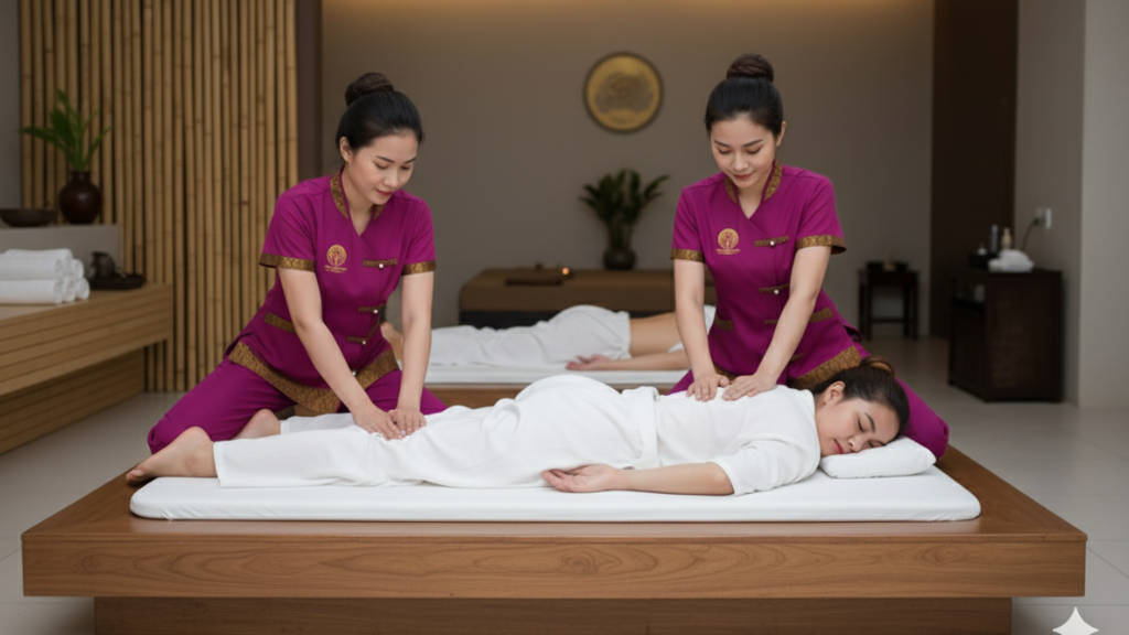 Four Hand Deep Tissue JVC - Wellness Haven