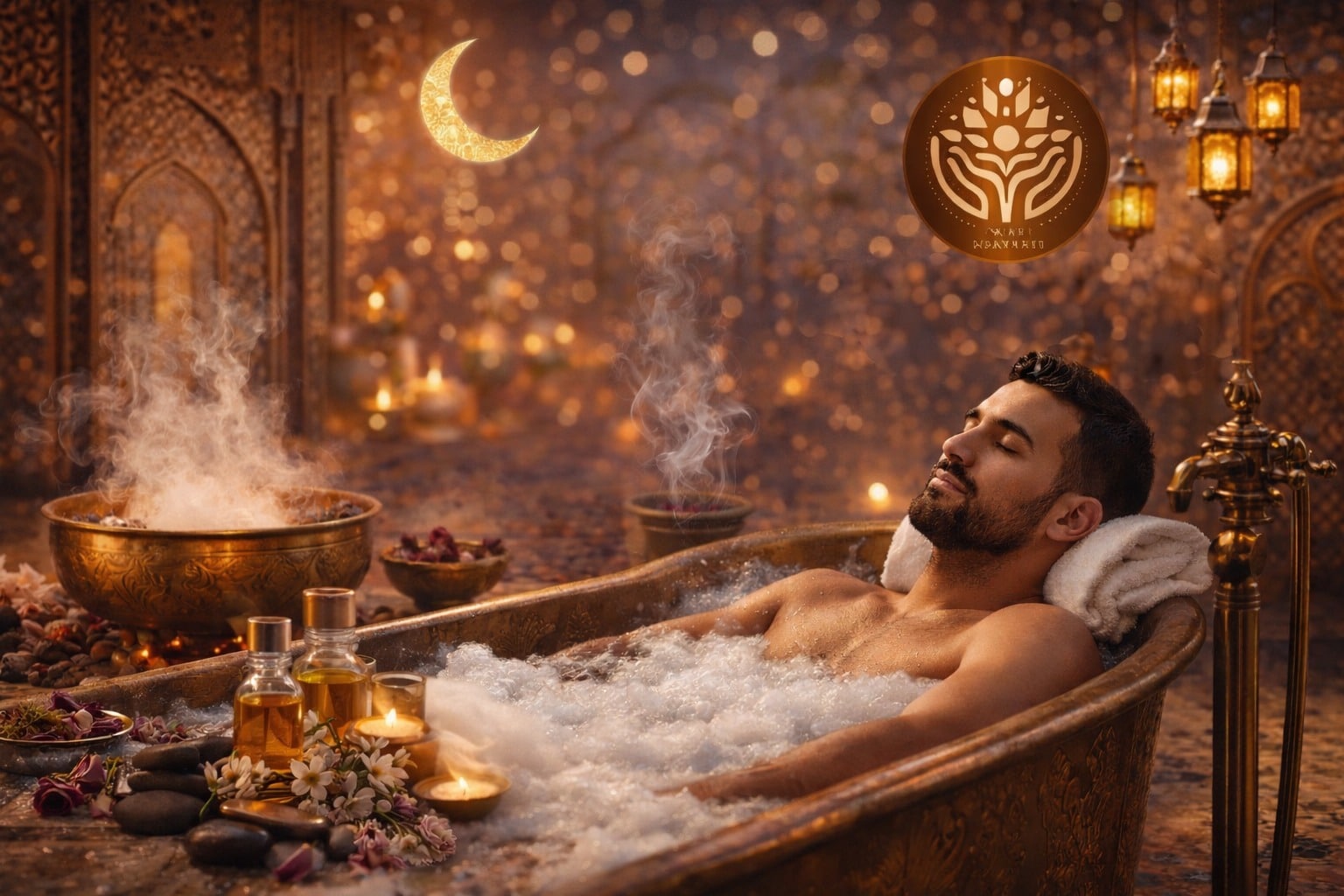 moroccan bath and aromatherapy massage spa in Ramadan at Wellness Haven Dubai