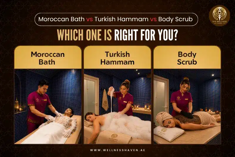 Moroccan Bath vs Turkish Hammam vs Body Scrub