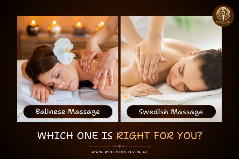 Balinese Massage vs Swedish Massage in Dubai JVC Wellness Haven