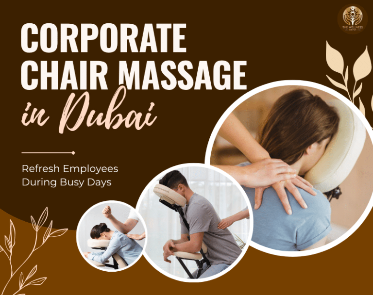 Corporate Chair Massage in JVC Dubai - Wellness Haven