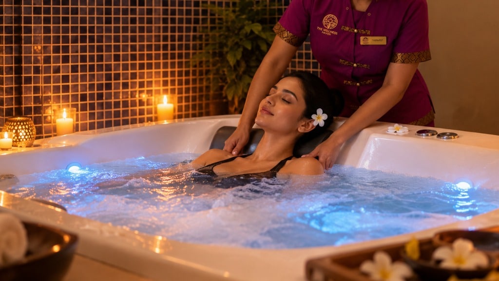 Luxury Jacuzzi Spa in JVC Dubai - Wellness Haven
